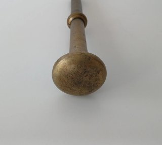Almirez antiguo de bronce