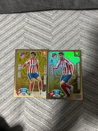Cromos Fútbol Atlético de Madrid João Félix y Mora