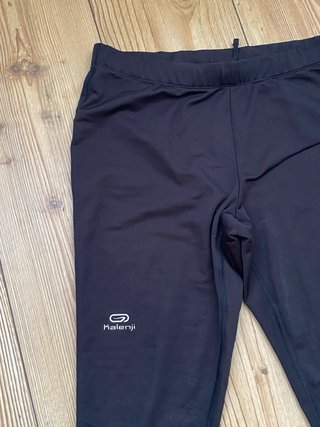 Mallas de running Kalenji negras