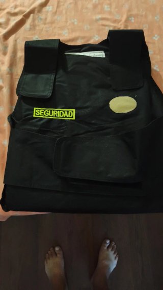 Chaleco antibalas SEGURIDAD
