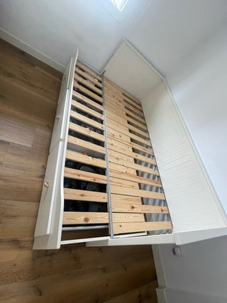Diván HEMNES IKEA Blanco con 3 Cajones