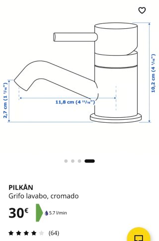 Lavabo IKEA Enhet Blanco