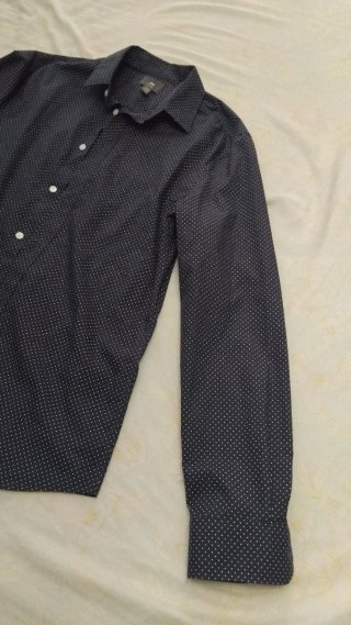 Camisa H&M Slim Fit puntos M