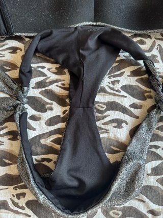 Costume Calzedonia nero e argento