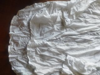 Camisa blanca de tela