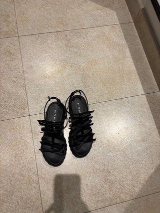 Sandalias Hispanitas Negras Talla 40