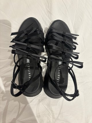Sandalias Hispanitas Negras Talla 40