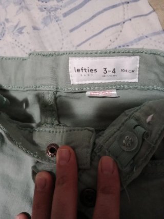 Lote 3 pantalones largos 3-4 años