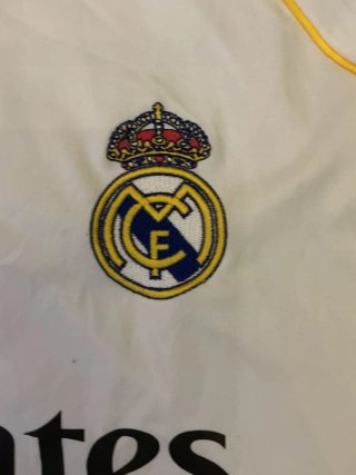 Camiseta de fútbol Real Madrid Adidas blanca