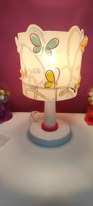 Lámpara infantil a juego mariposas
