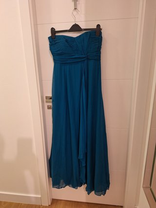 Vestido largo Coast London invitada boda IMPECABLE
