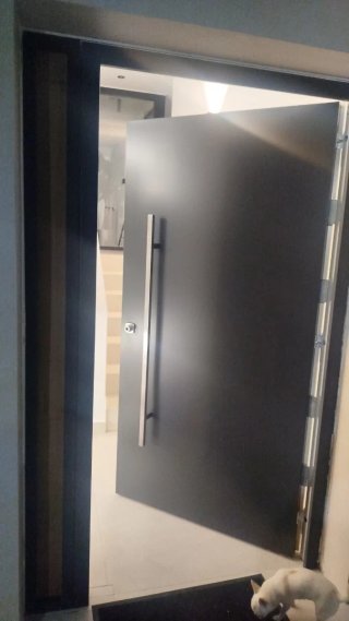 Puerta de entrada exterior aluminio