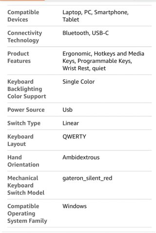 Teclado gamer ergonómico para PC KINESIS