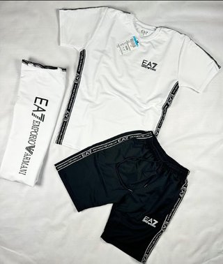 Conjunto Emporio Armani Blanco y Negro