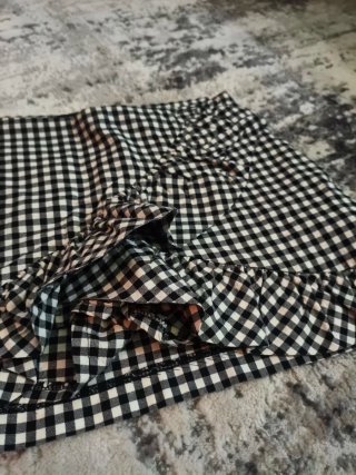 Falda pantalón Zara cuadros