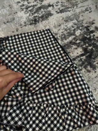 Falda pantalón Zara cuadros