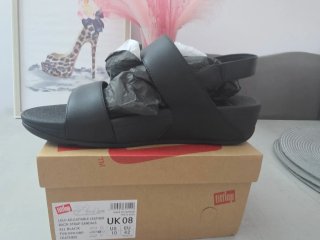 Sandalias Fitflop Mujer Talla 42 Negras