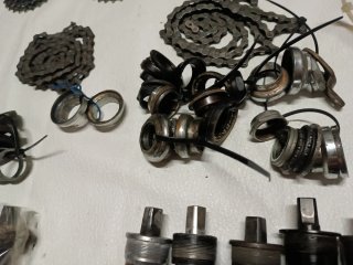 Piezas clásicas MTB: Cassettes, cadenas y ejes