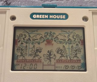 Nintendo Game & Watch Green House GH-54