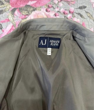 Completo Armani Giacca e Gonna Verde Oliva vintage