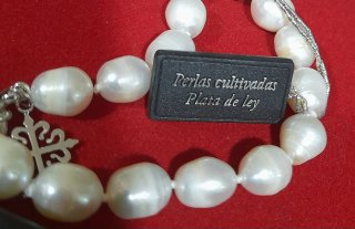 Collar Perlas Cultivadas Cierre Plata Amaya Arzuag