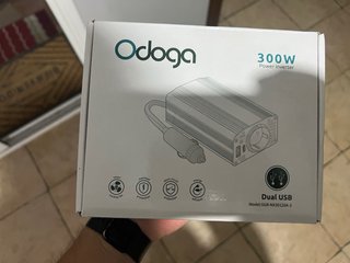Odoga 300W Power Inverter Dual USB