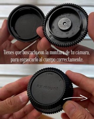 Mini objetivos analógicos