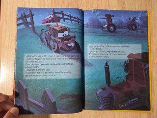 Clásico cuento Disney."Mate y los tractores"Salvat