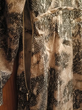Vestido camisero, Georges Rech, estampado