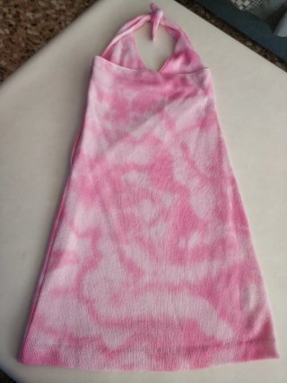 Vestido Verano Tie-Dye Rosa