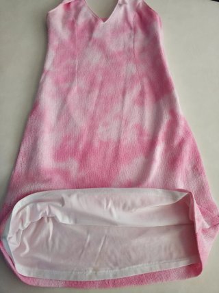 Vestido Verano Tie-Dye Rosa