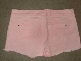 Pack 2 Pantalones Cortos Flúor Bershka Talla M