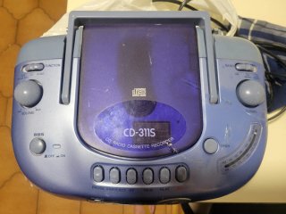 Casio CD-311S Radio CD Cassette Recorder