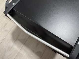 Maleta de Moto Aluminio Negra 65L para Casco