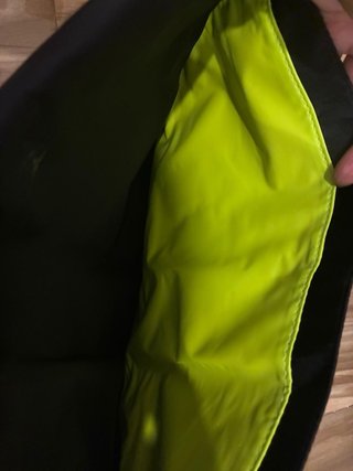 Bolso Hombro DKNY Negro y Amarillo