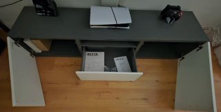 Se vende por Mudanza IKEA BESTÅ + soporte TV 35-55