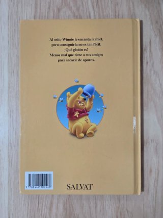 Clásico cuento Disney.Winnie y el árbol de la miel