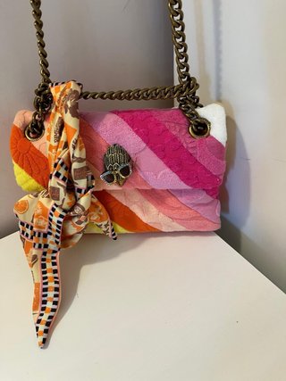 Borsa a tracolla con foulard