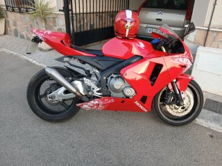 Honda CBR 600RR 2006 Roja