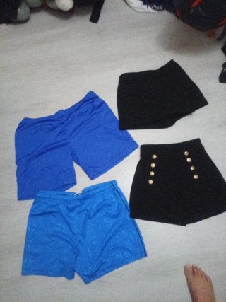 Pantalones cortos varios desliza fotos 1€ cu