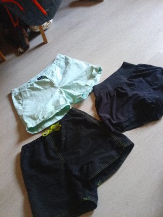 Pantalones cortos varios desliza fotos 1€ cu