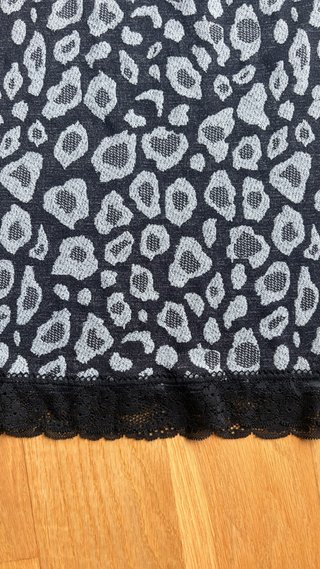 Camisón estampado con encaje “Primark”