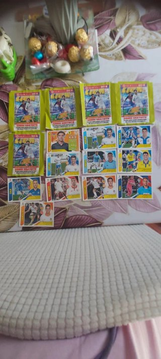 Sobres de cromos de fútbol