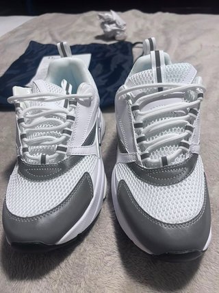 Dior B22 Sneakers Blancas y Grises