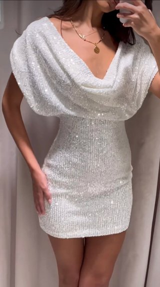 Vestido Zara Lentejuelas
