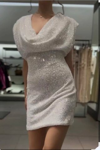 Vestido Zara Lentejuelas