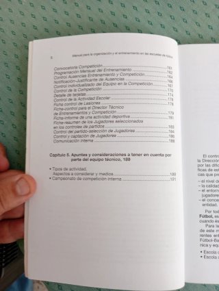 MANUAL PARA LA ORGANIZACIÓN Y EL ENTRENAMIENTO ...