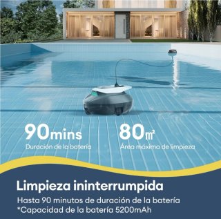 Robot Limpiafondos Piscina UL TENIC