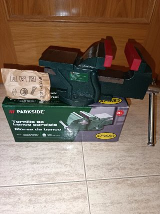 Tornillo de Banco Parkside 100mm Nuevo