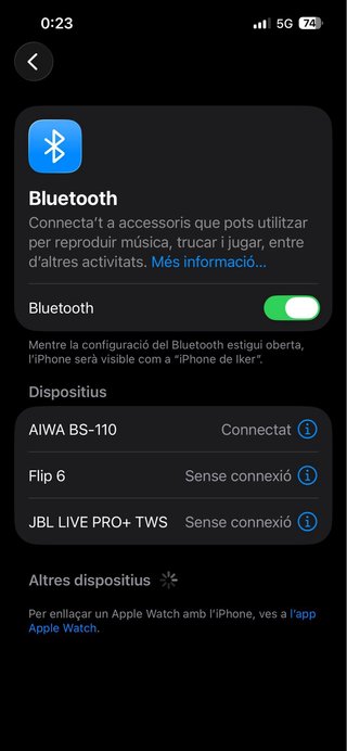 Altavoz Aiwa BS-110 Bluetooth